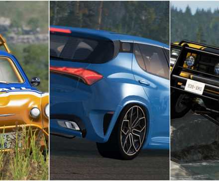 BeamNG Drive - 3 joined images