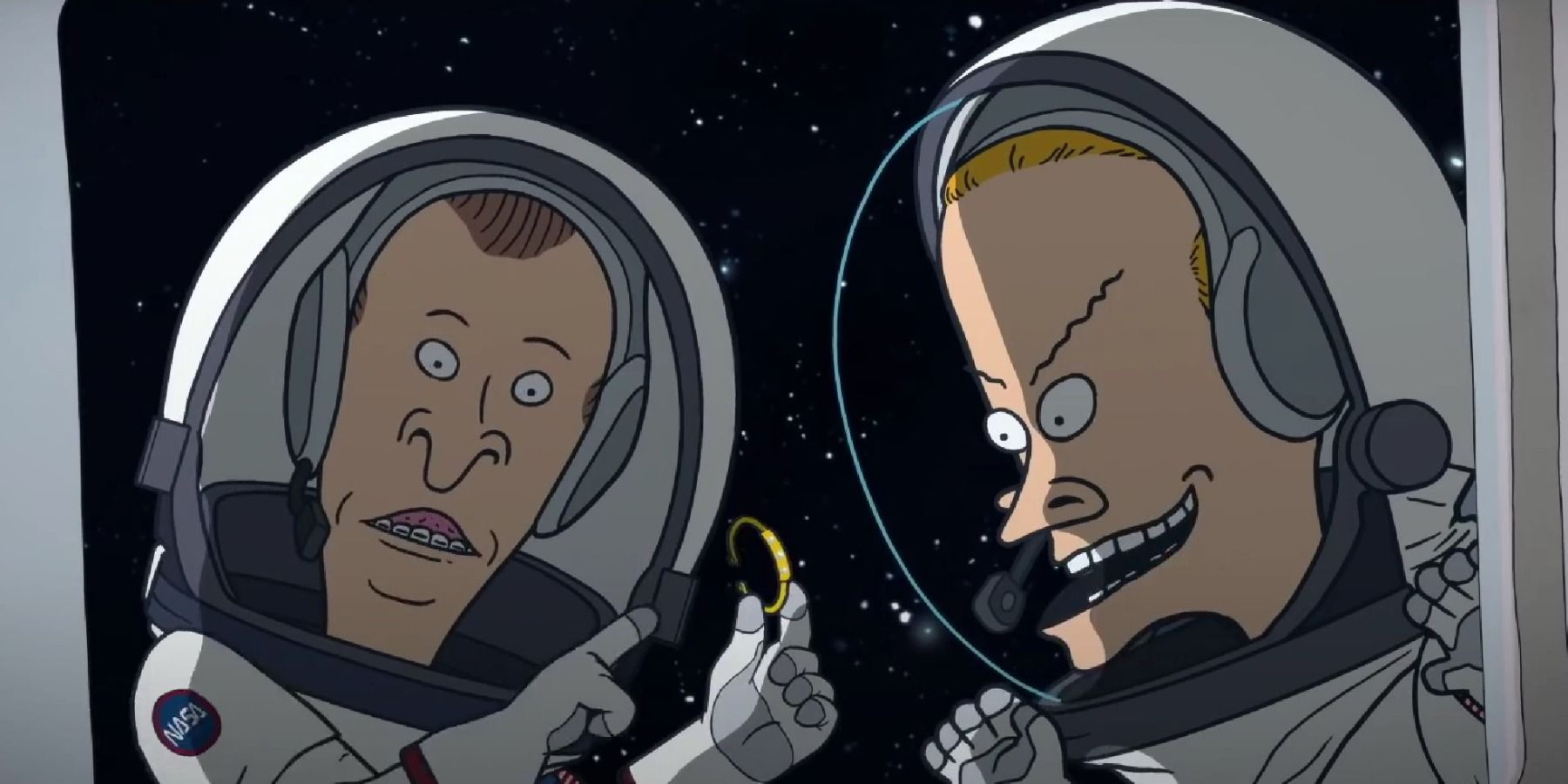 Beavis and Butt-Head Do the Universe in space