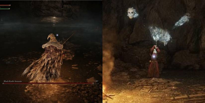 Black Knife Assassin And Necromancer Garris in elden ring