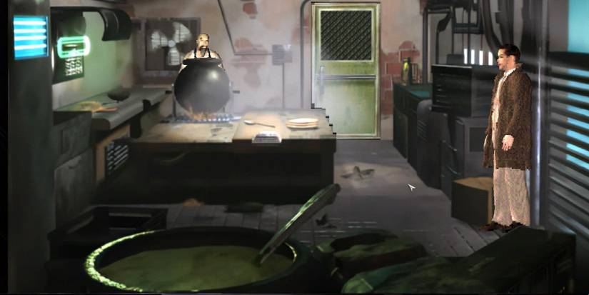 Blade Runner McKoy approaching a suspect