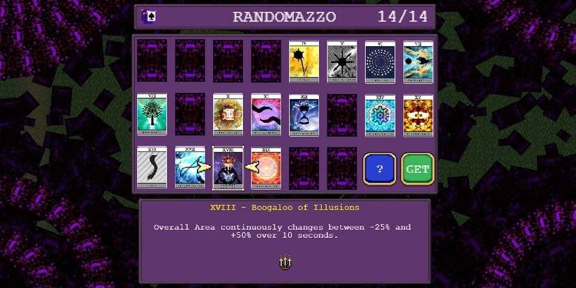 The Boogaloo of Illusions Arcana in Vampire Survivors