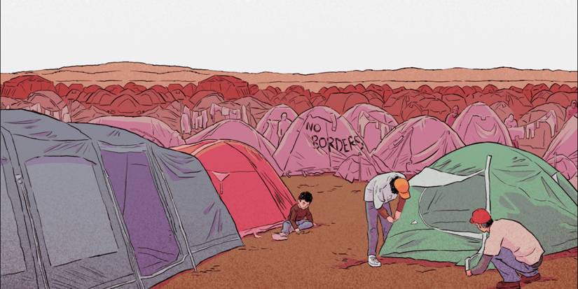 Still From The Video Game Bury Me My Love