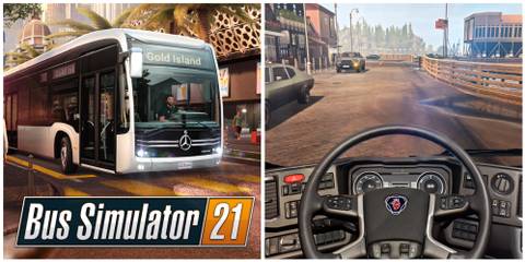 Bus Simulator 21 Cover and Gameplay 