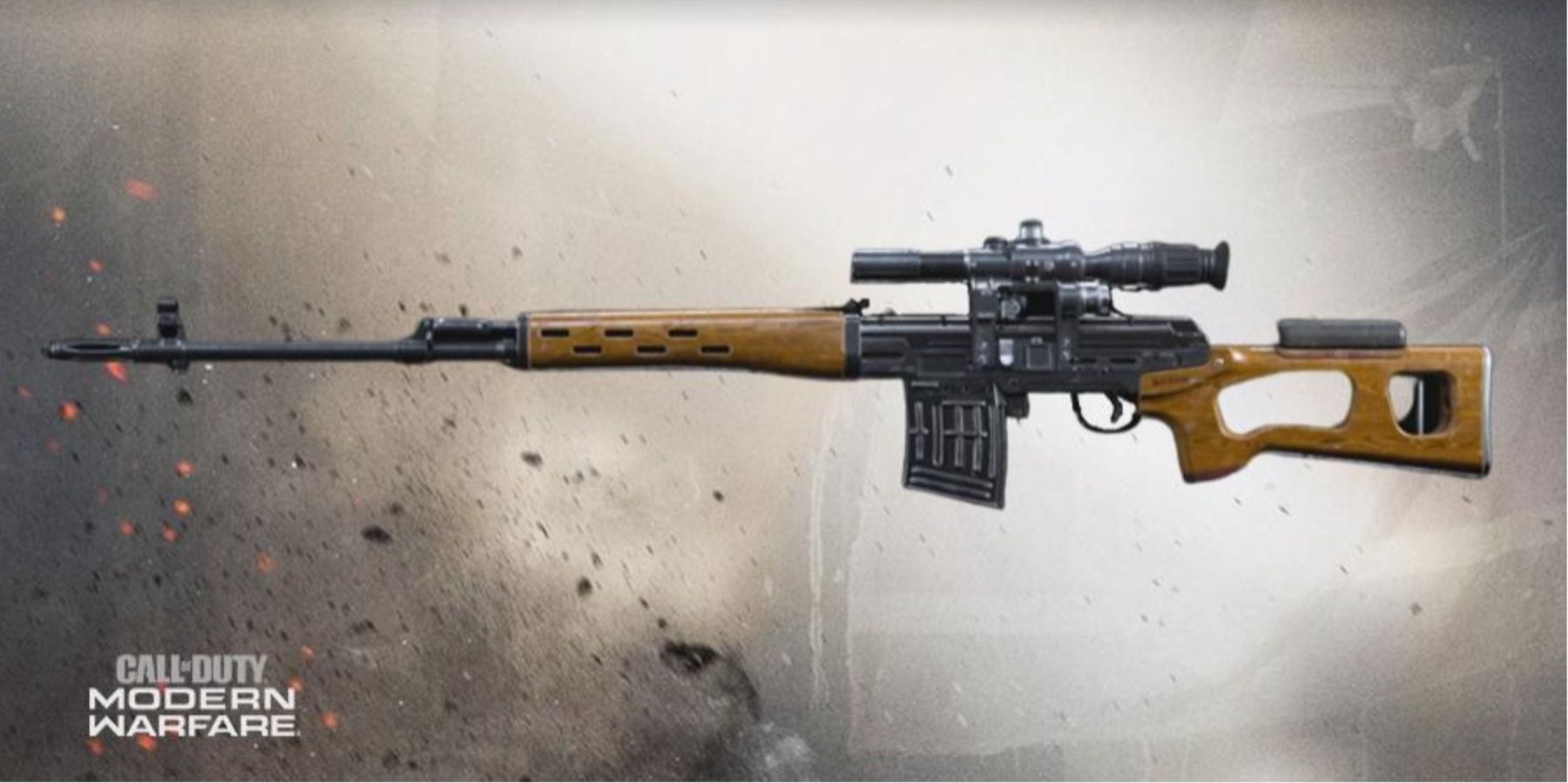 Call Of Duty Warzone Dragunov From The Modern Warfare Addition