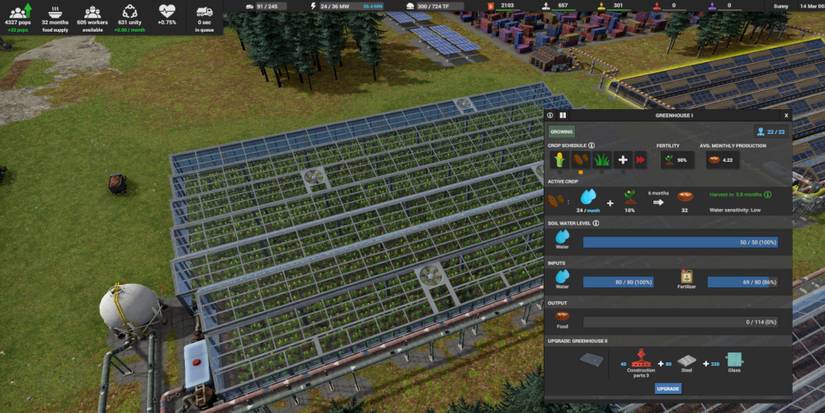 Captain of Industry - food farms