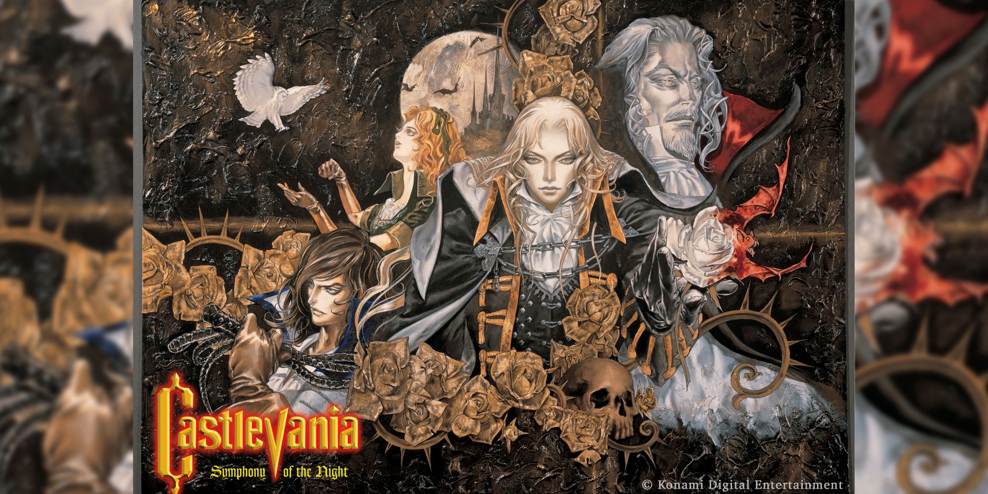 Promotional Artwork For Castlevania Symphony Of The Night