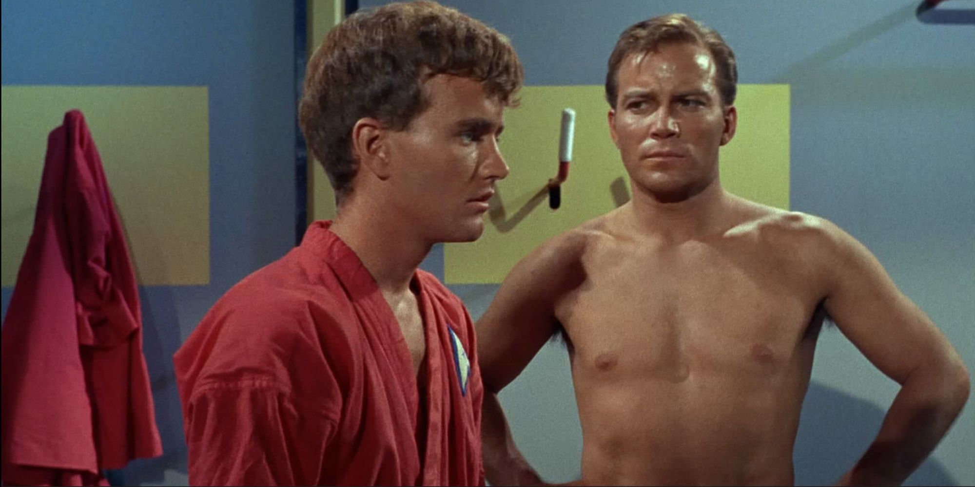 Charlie X and Captain Kirk Star Trek TOS