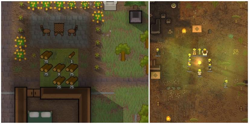 Wood needed to craft the wooden Club in RimWorld.