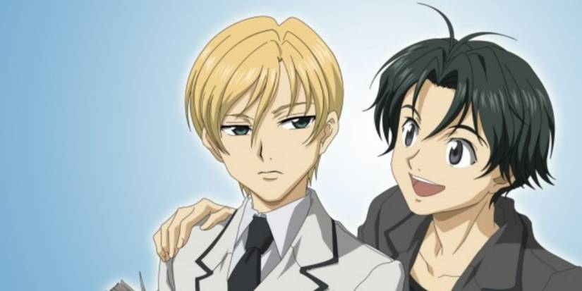 Two protagonists from Cluster Edge anime