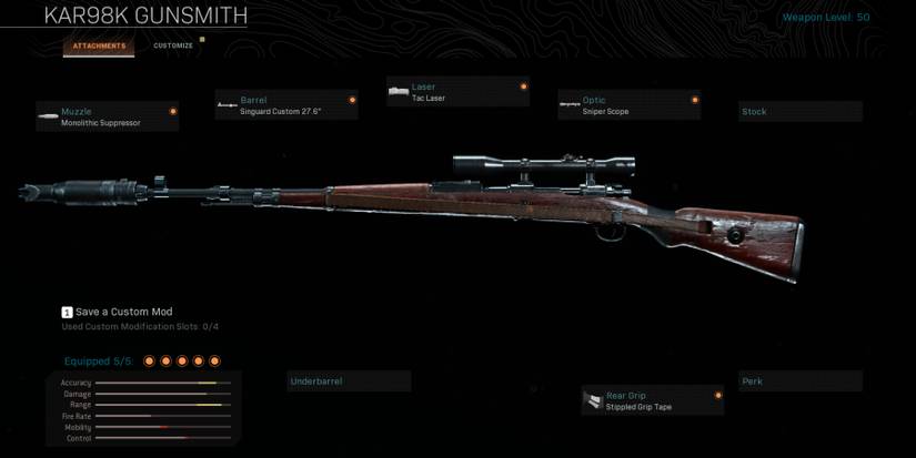 CoD Warzone Kar98 Loadout Cropped