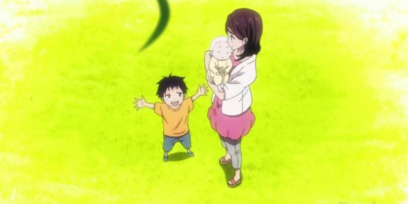 shinra's mom and brother