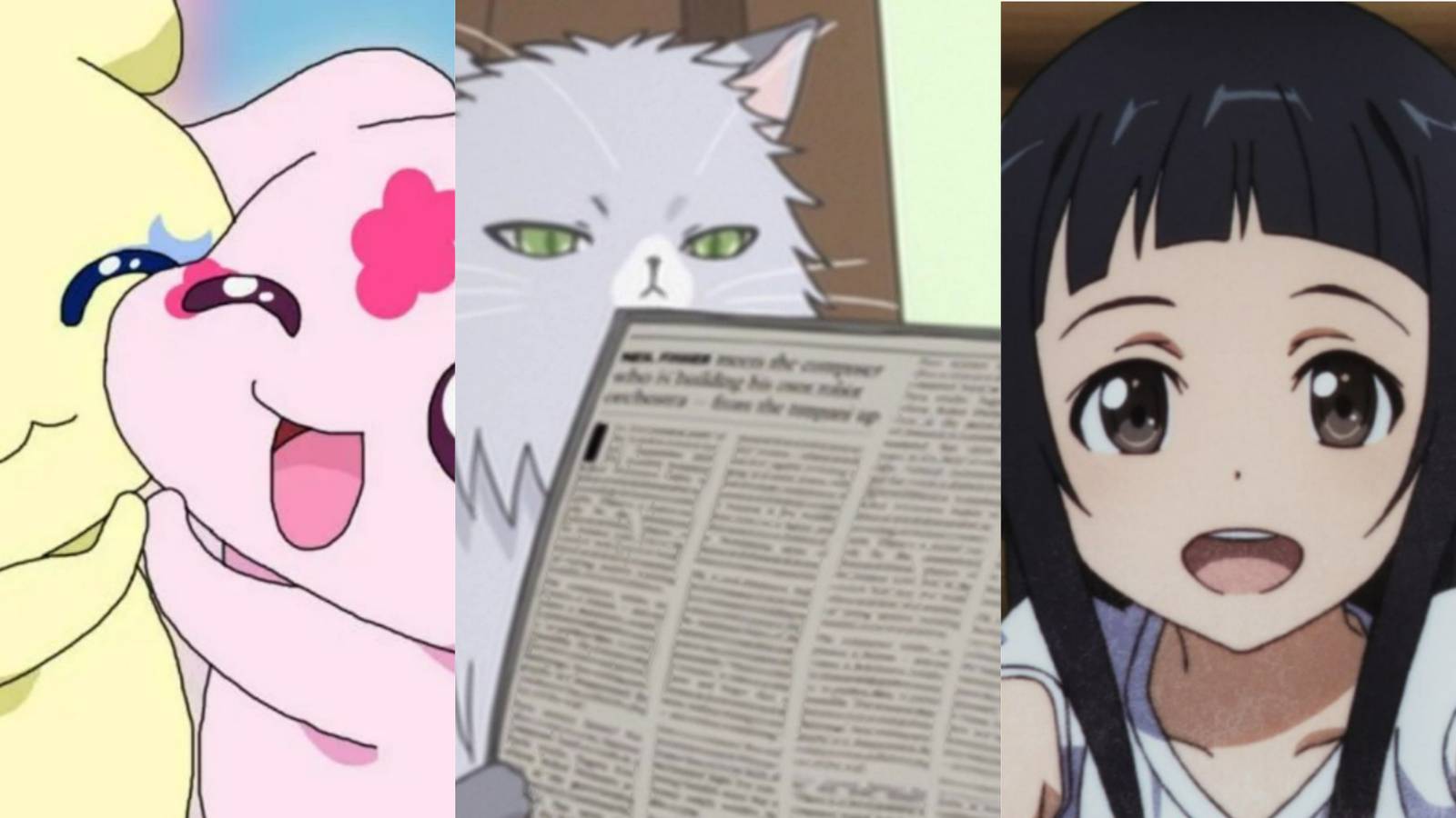 Three fairies from anime