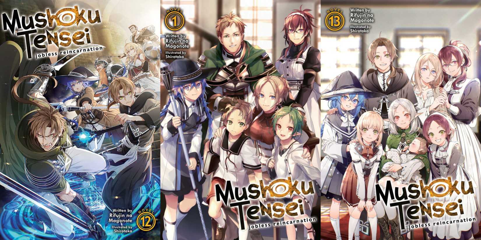 mushoku tensei light novel