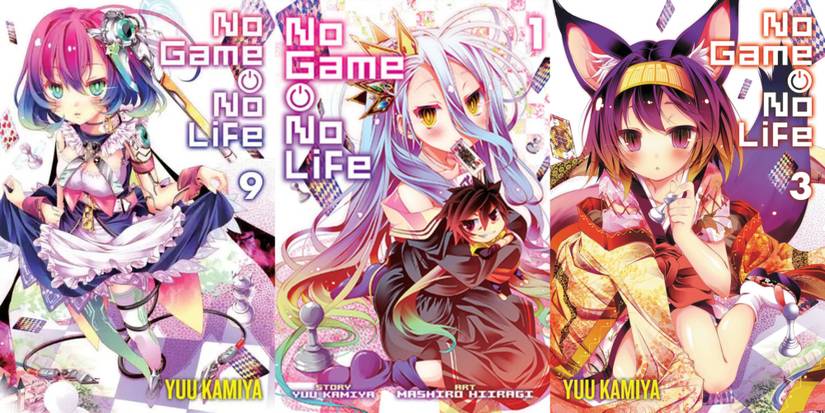 no game no life light novel