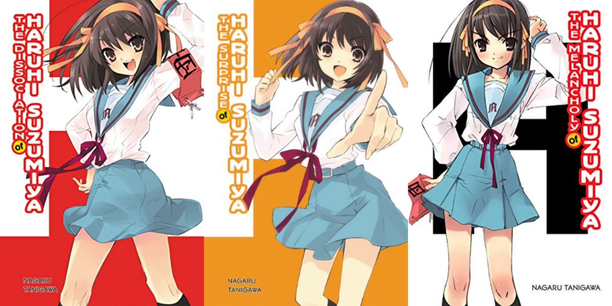 haruhi suzumiya light novels