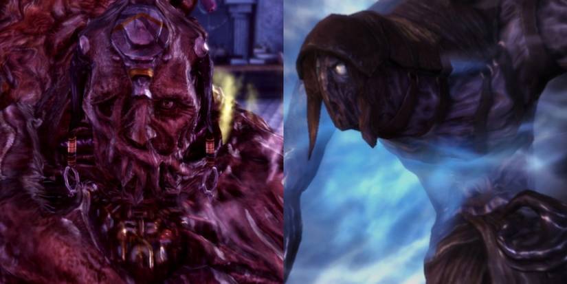 Split image of Sloth and Hunger.
