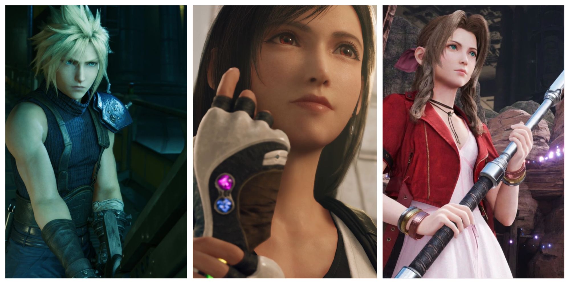 10 Weapons Likely To Appear In Final Fantasy 7 Rebirth Cloud Aerith Tifa