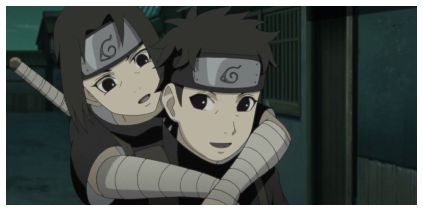 Young Shisui & Itachi As Friends