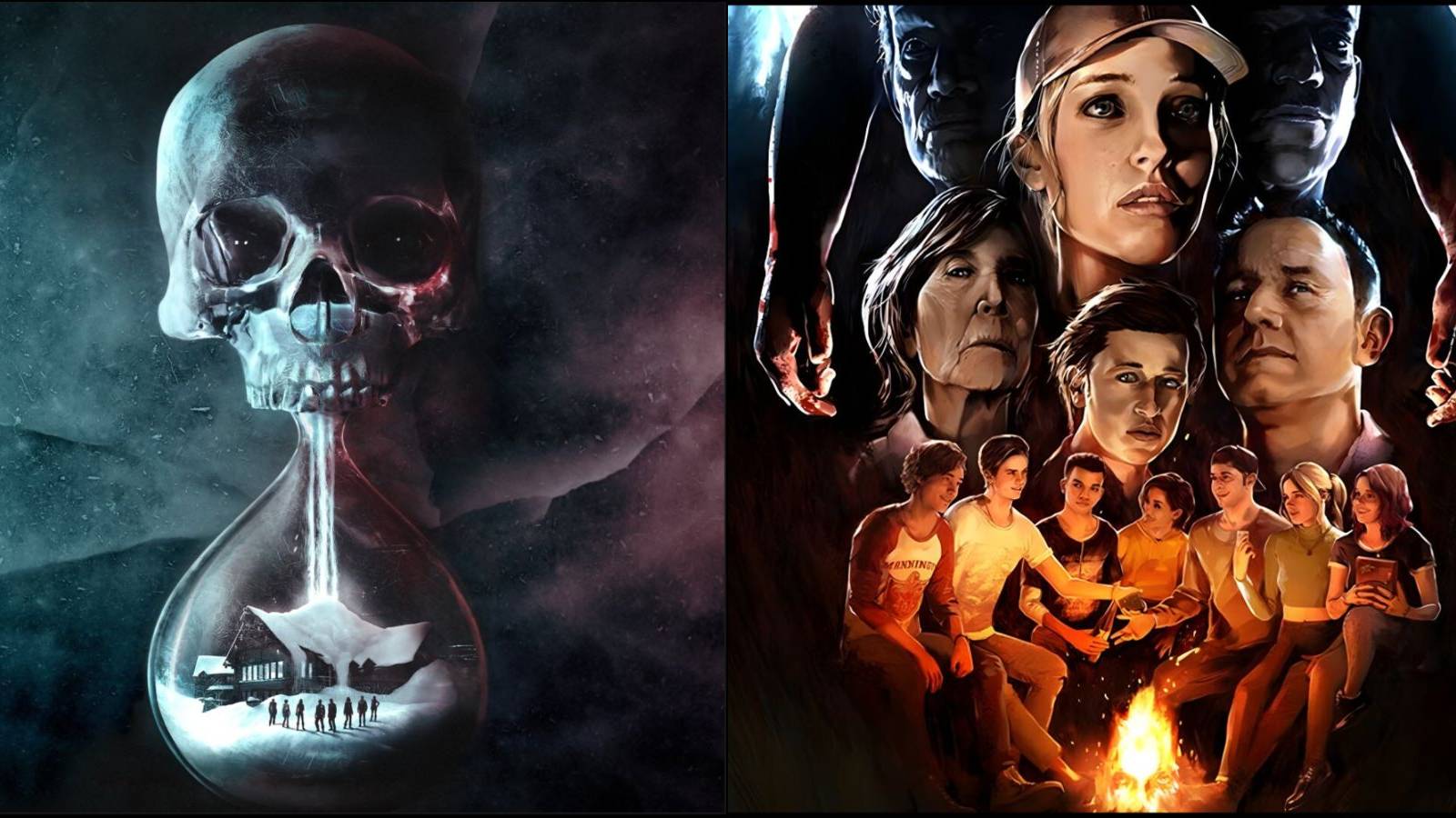 Split Image The Quarry Vs Until Dawn