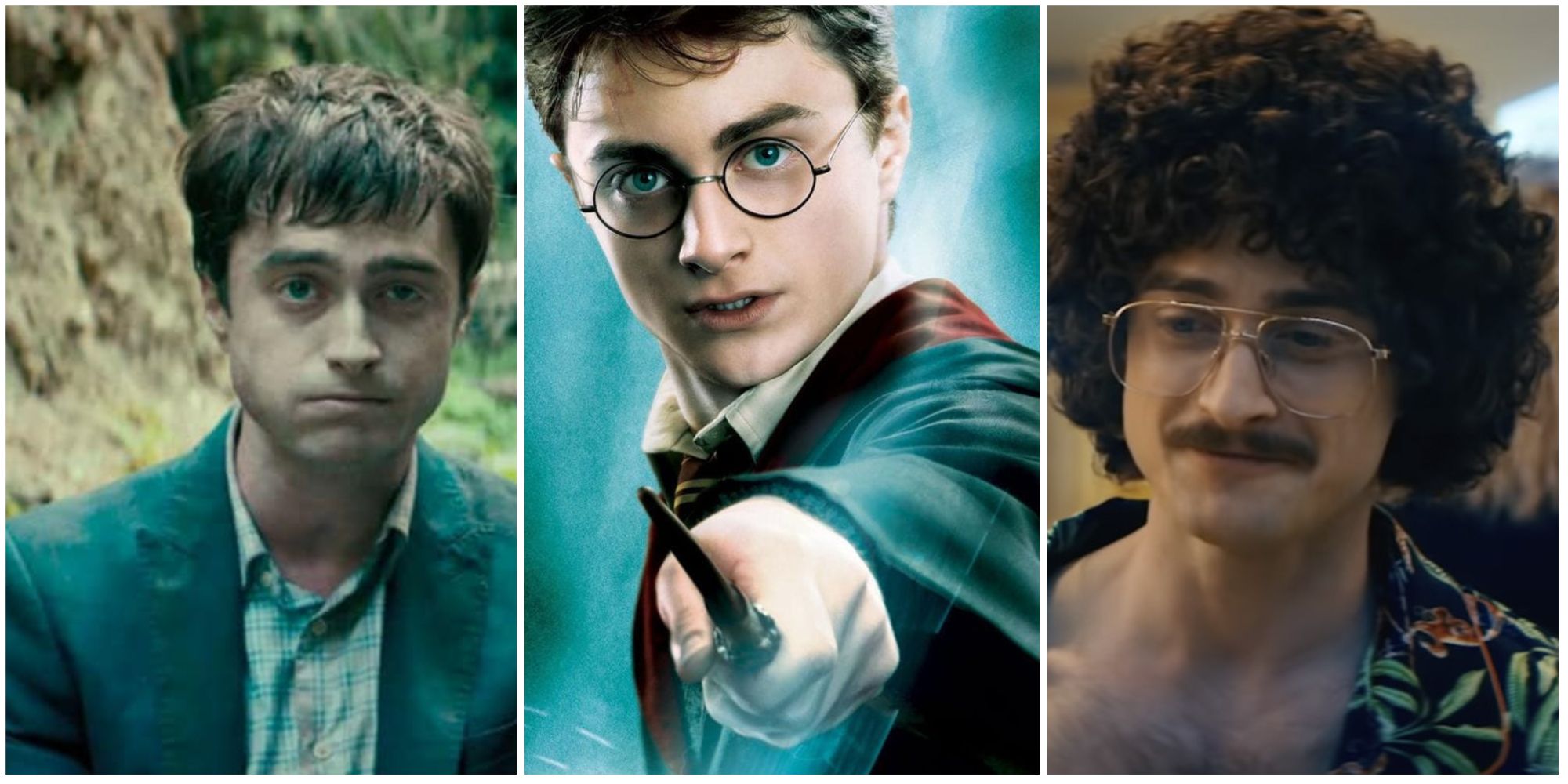 manny, harry potter and weird al, played by daniel radcliffe 