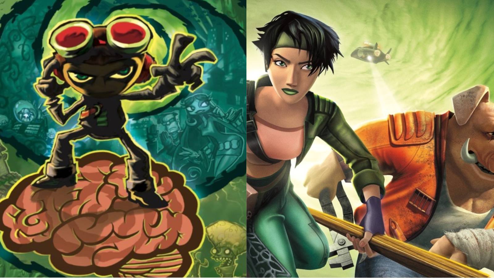 Psychonauts and Beyond Good & Evil