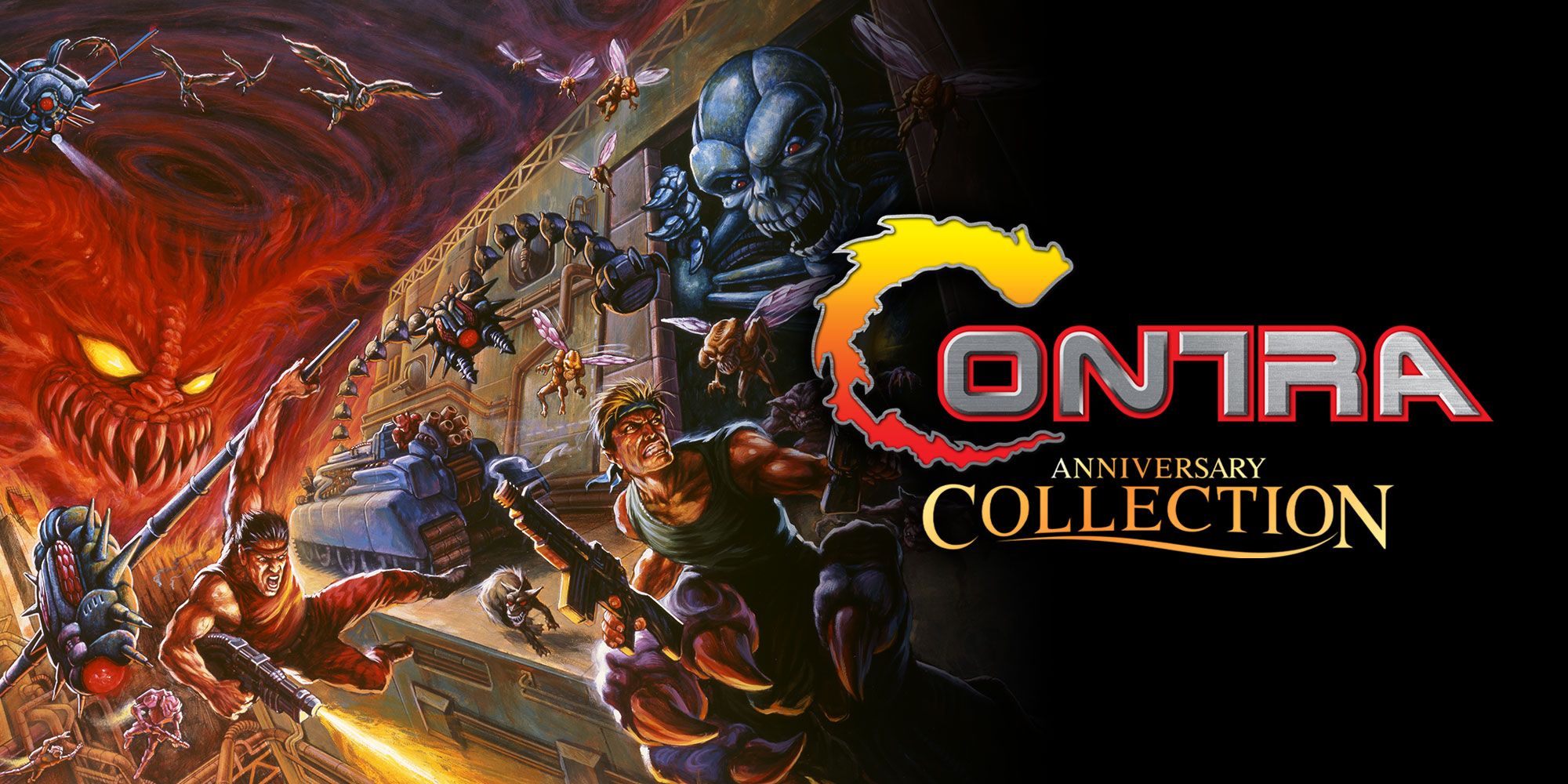 Image Showing The Cover For The Contra Anniversary Collection
