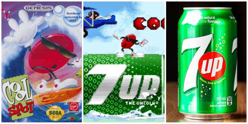 Cool Spot Box Art, Cool Spot Gameplay, Can of 7 Up