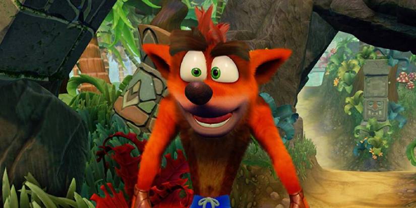 Crash Bandicoot looking confused in the N. Sane Trilogy 