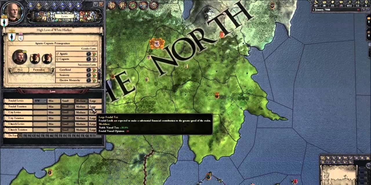 Crusader Kings 2 – A Game Of Thrones mod