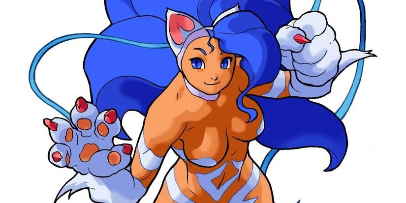 Darkstalkers- Felicia Official Art