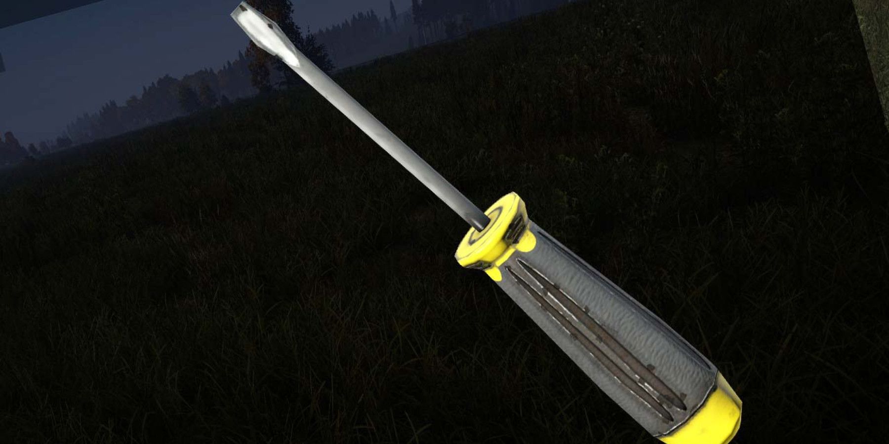 Player inspecting the Screwdriver in DayZ.