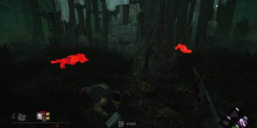 All four Survivors slugged by Myers in Dead by Daylight