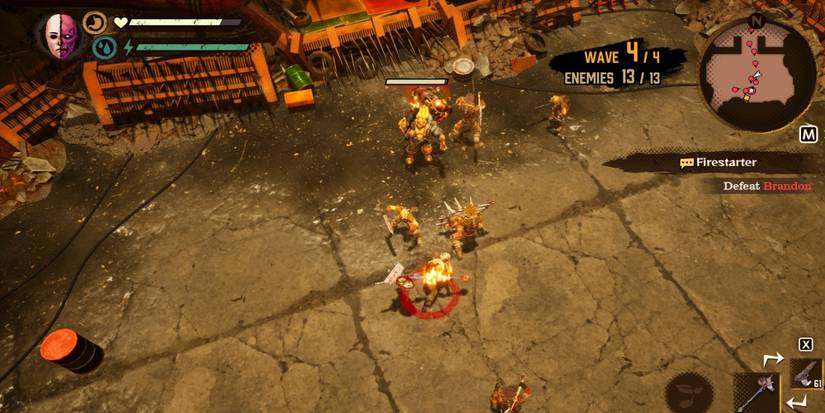 Deadcraft - Waves of enemies