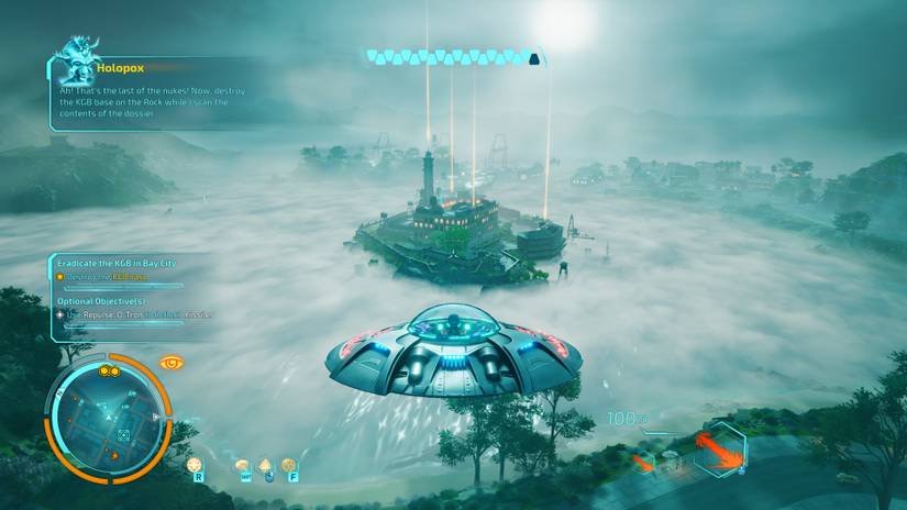 Destroy All Humans 2 Alcatraz