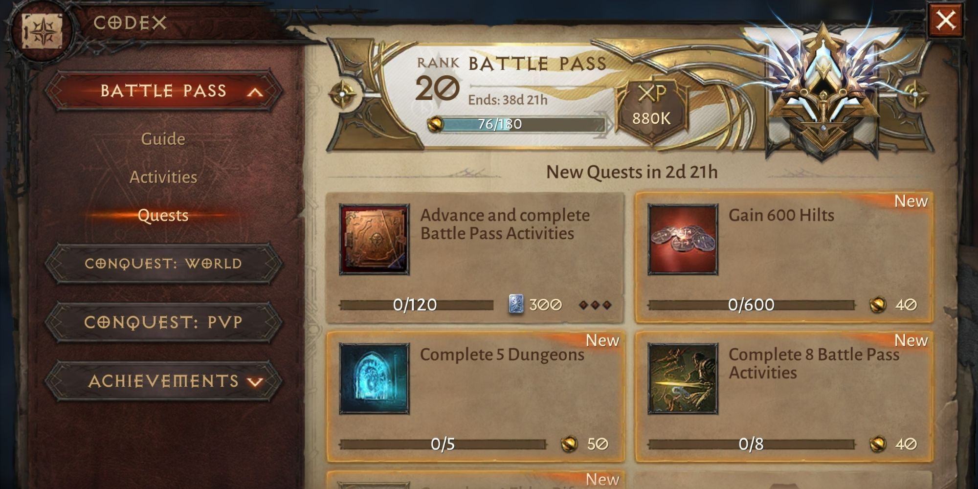 Diablo Immortal - Battle Pass