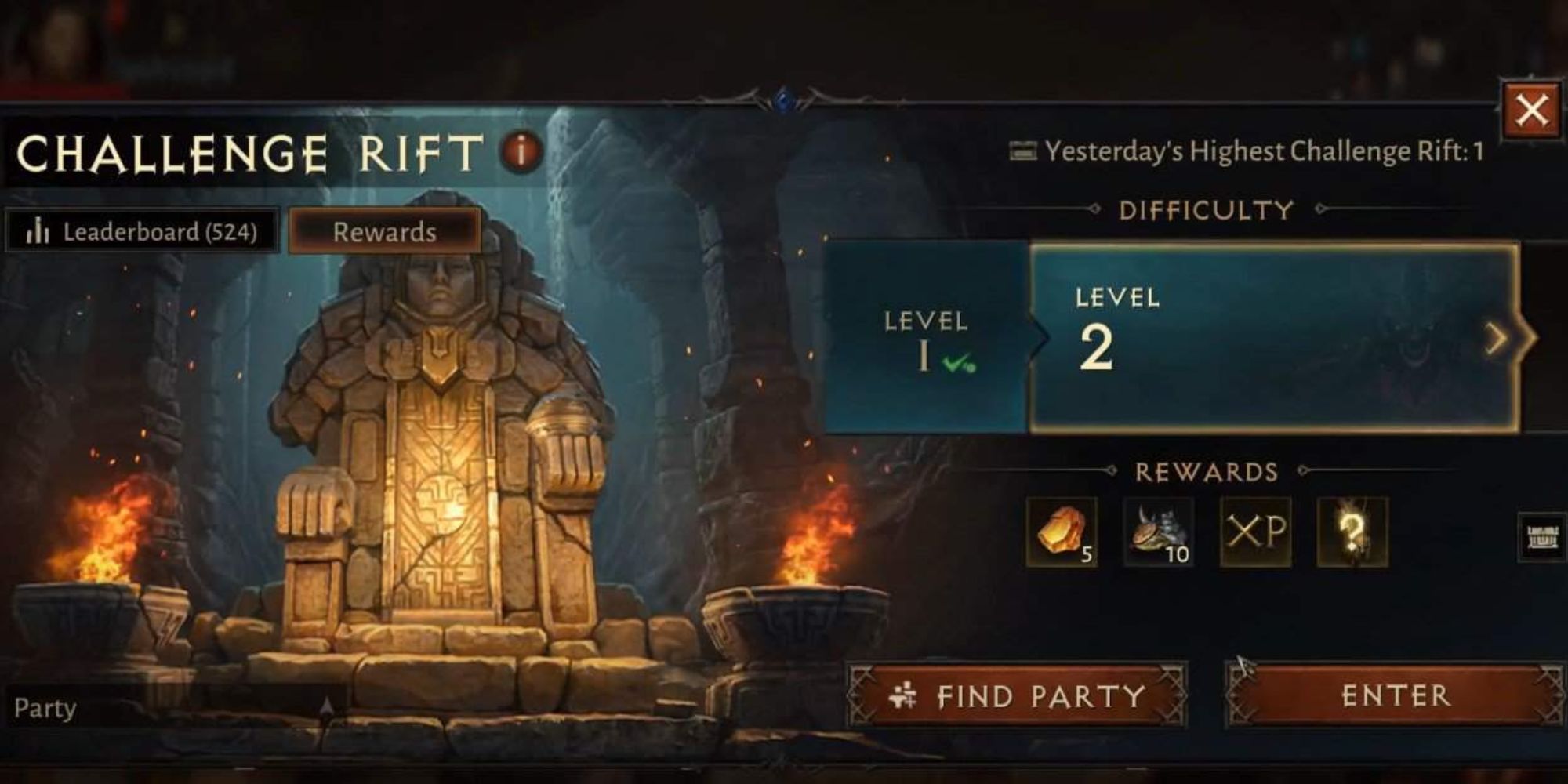 Diablo Immortal - Challenge Rift