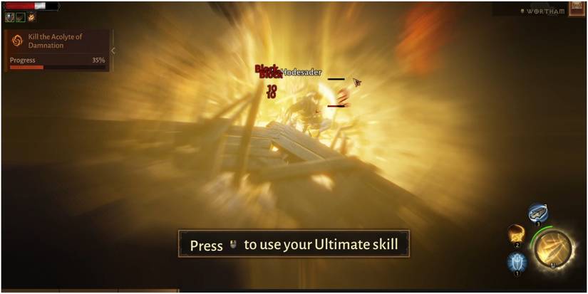 Diablo Immortal Activating The Punish Ultimate