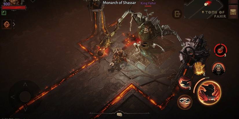 Diablo-Immortal-Barbarian-undying rage about to trigger