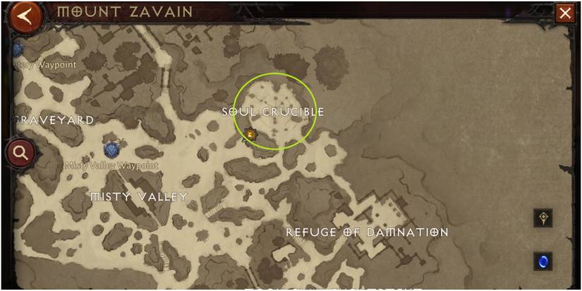 Diablo Immortal Best Place To Farm On The Mount Zavain Map
