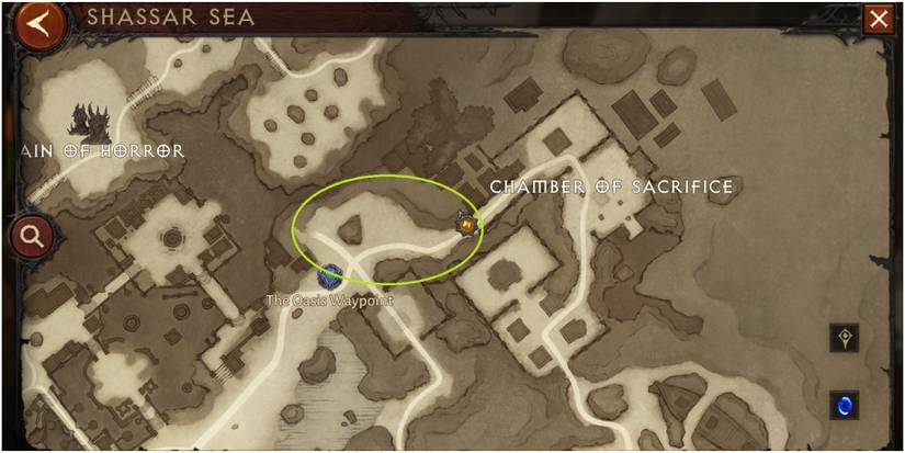 Diablo Immortal Best Place To Farm On The Shassar Sea Map