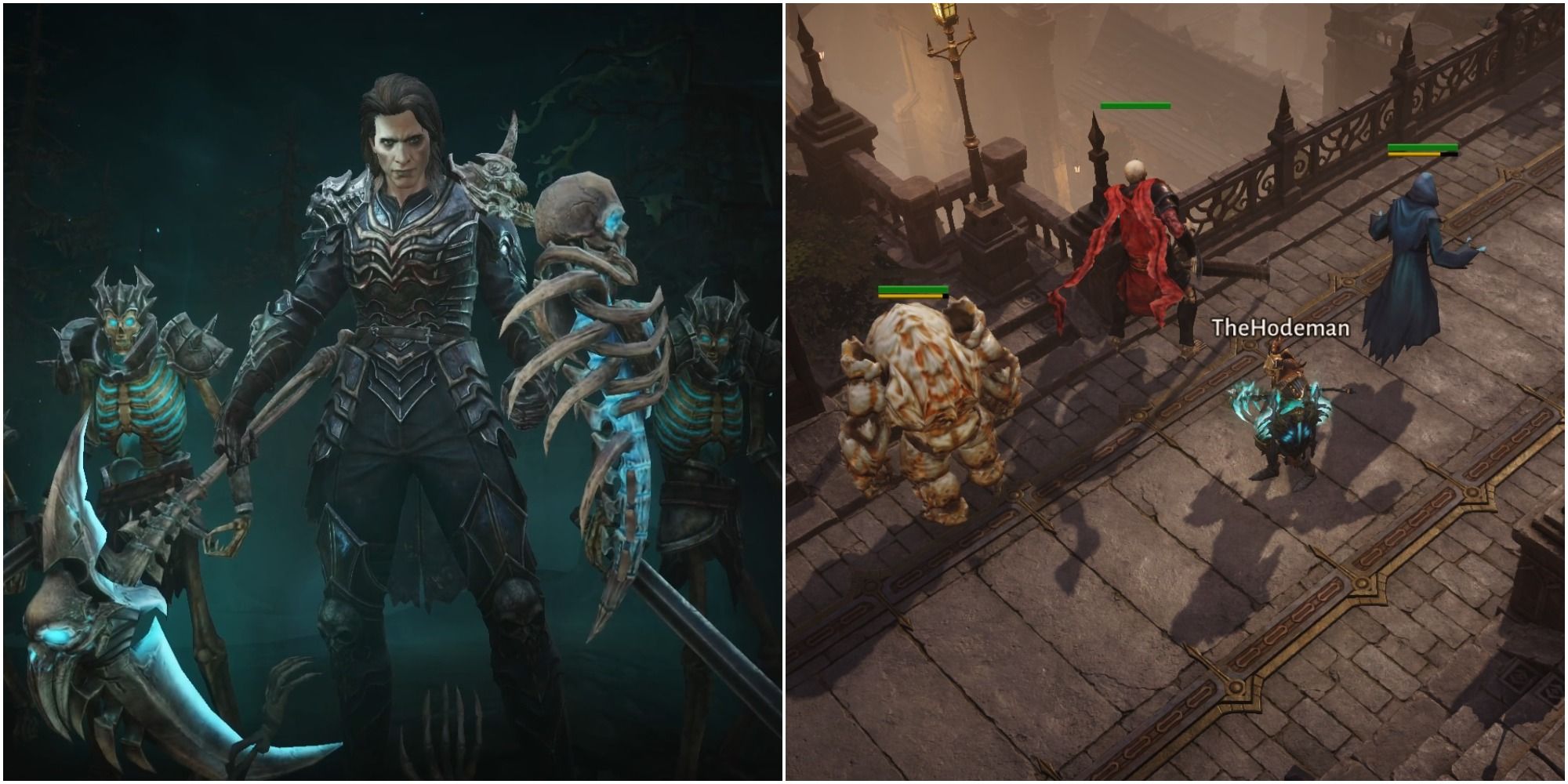 Diablo Immortal Best Solo Class Collage