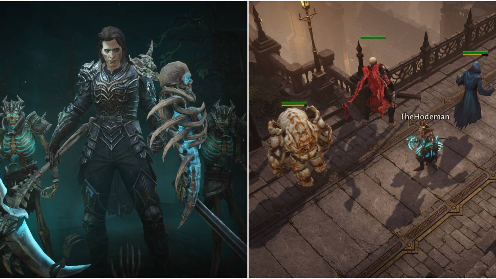 Diablo Immortal Best Solo Class Collage