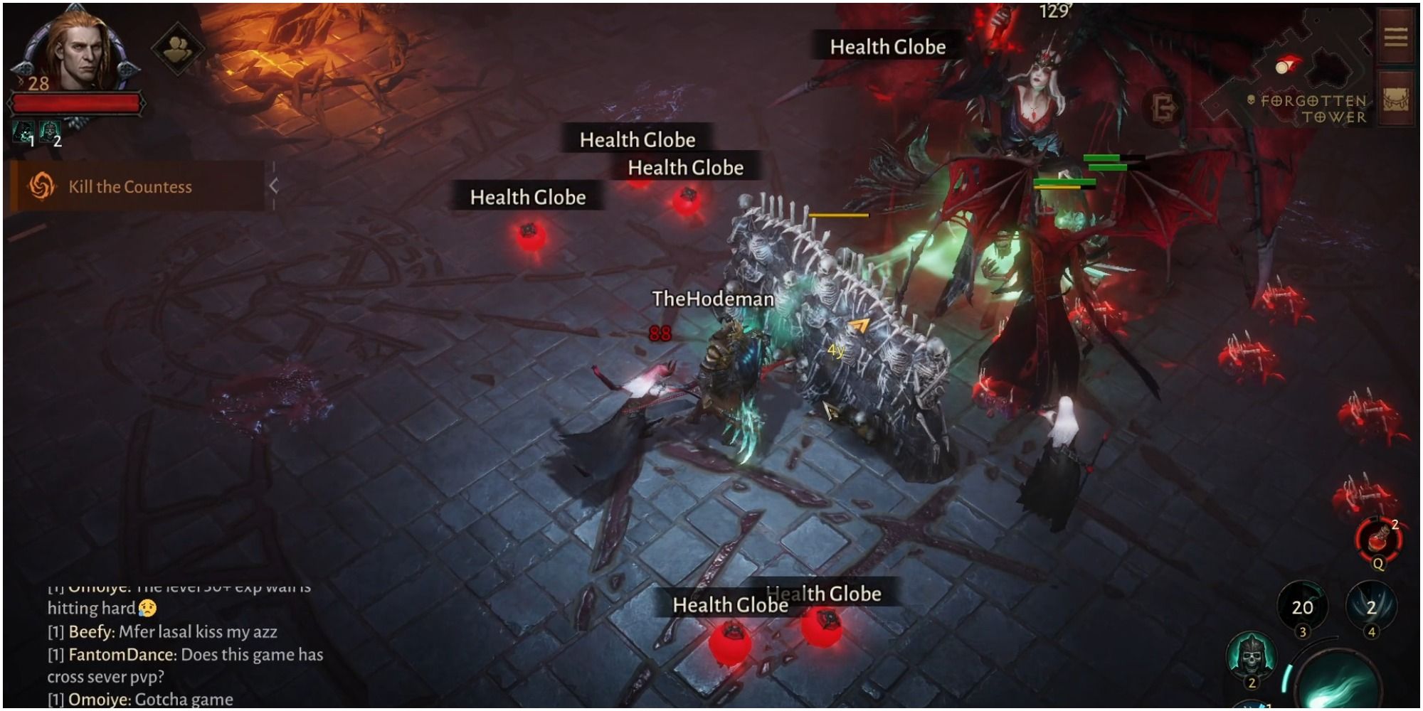 Diablo Immortal Boss Fight With The Countess