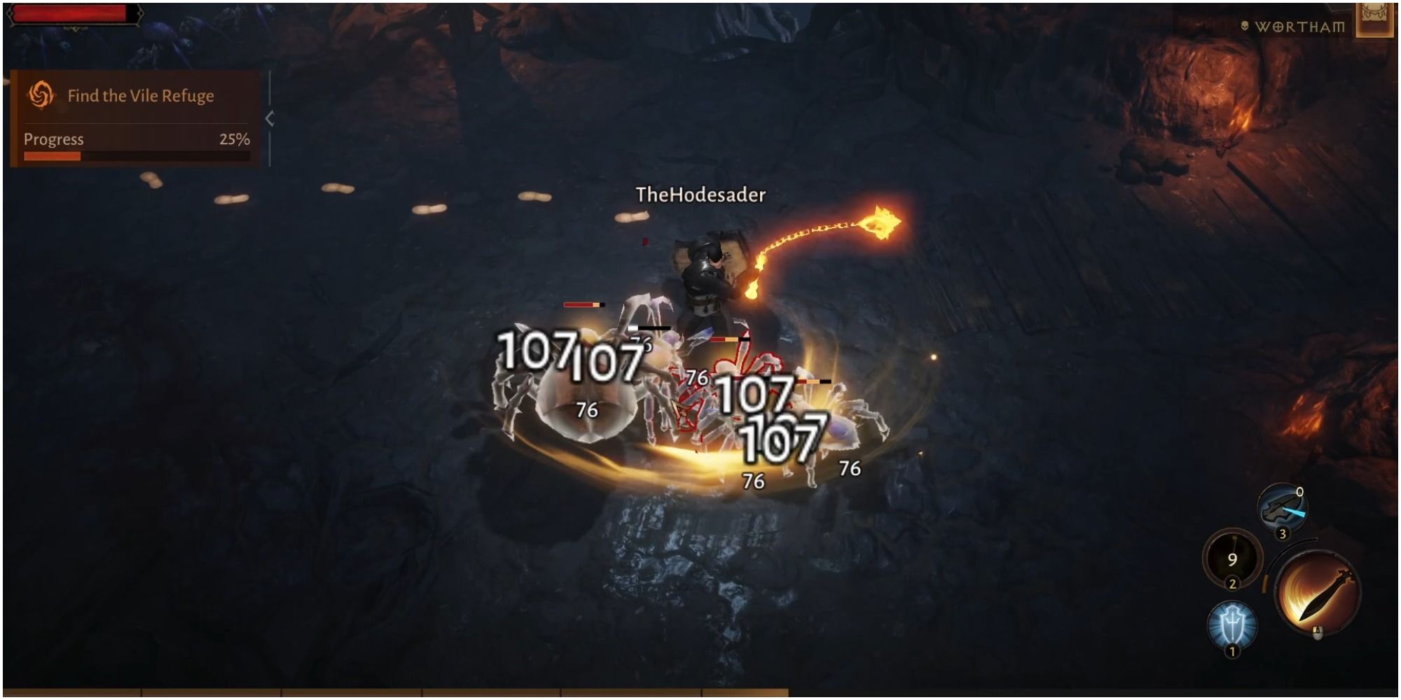 Diablo Immortal Critical Hit With A Sweep Attack