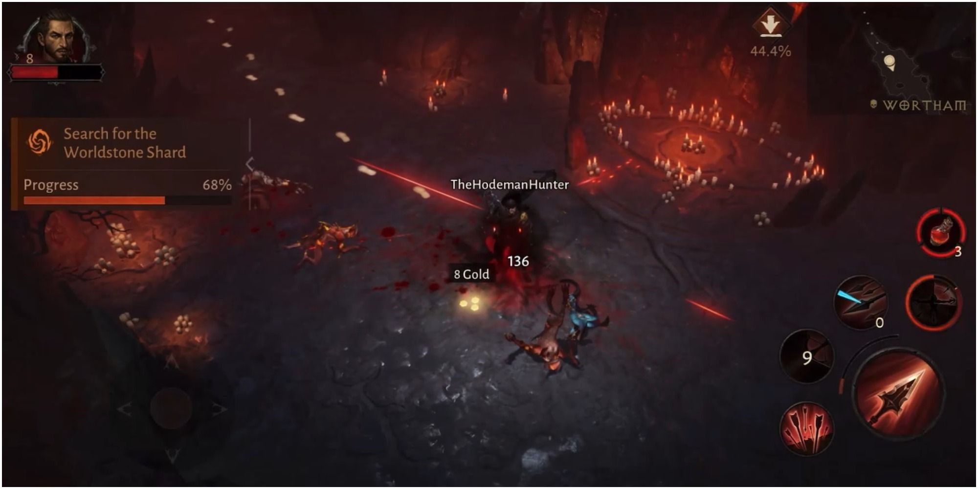 Diablo Immortal Getting The Final Blow With Strafe