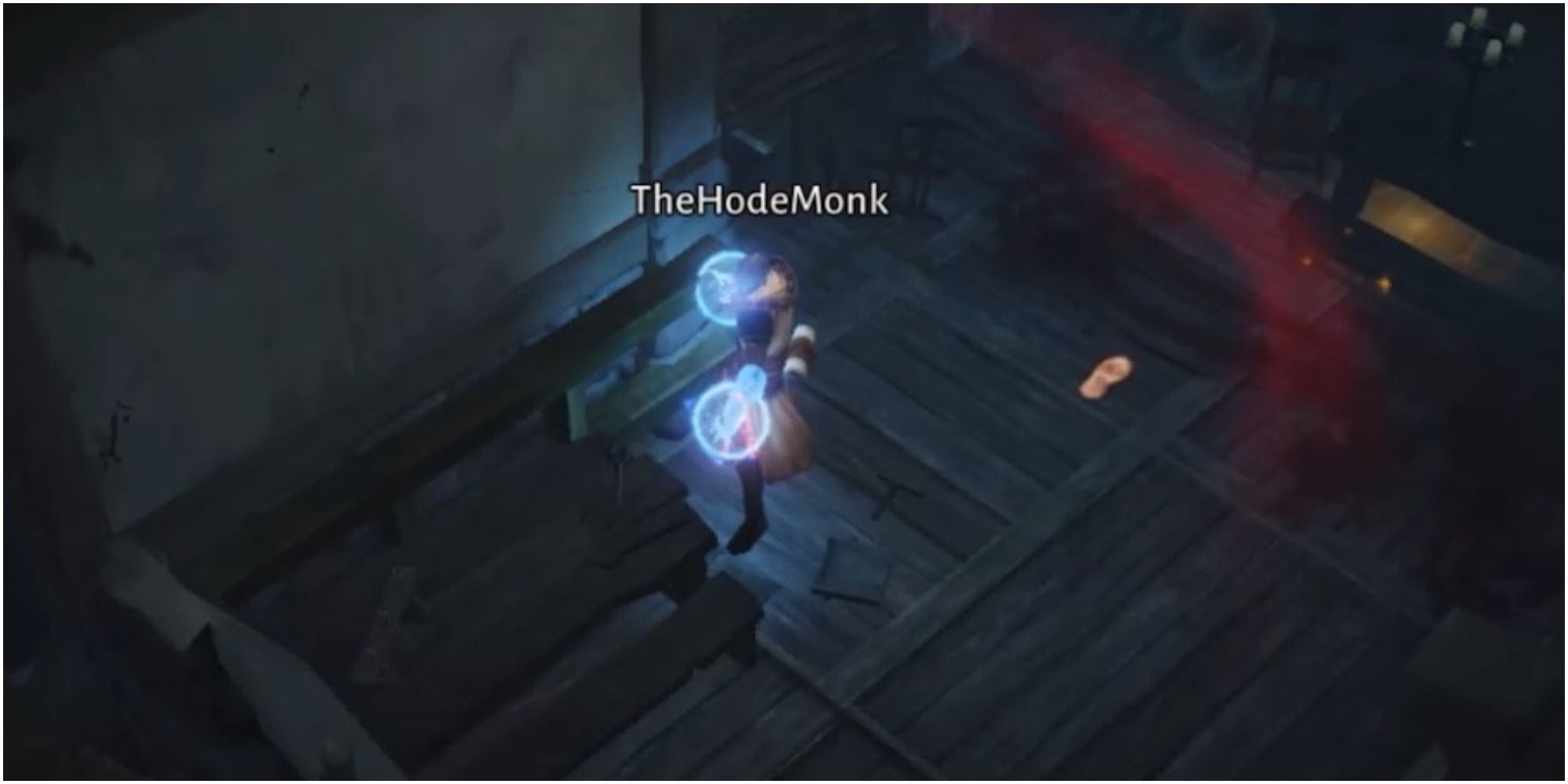 Diablo Immortal Hands Glowing During Fists Of Lightning Ultimate