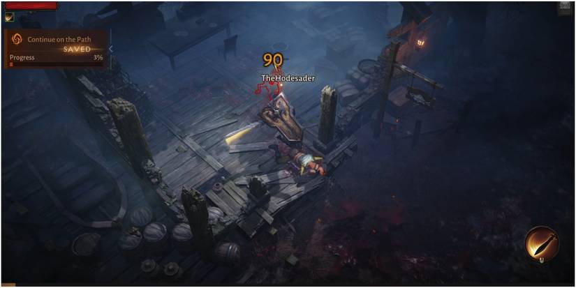 Diablo Immortal Killing A Zombie With Punish