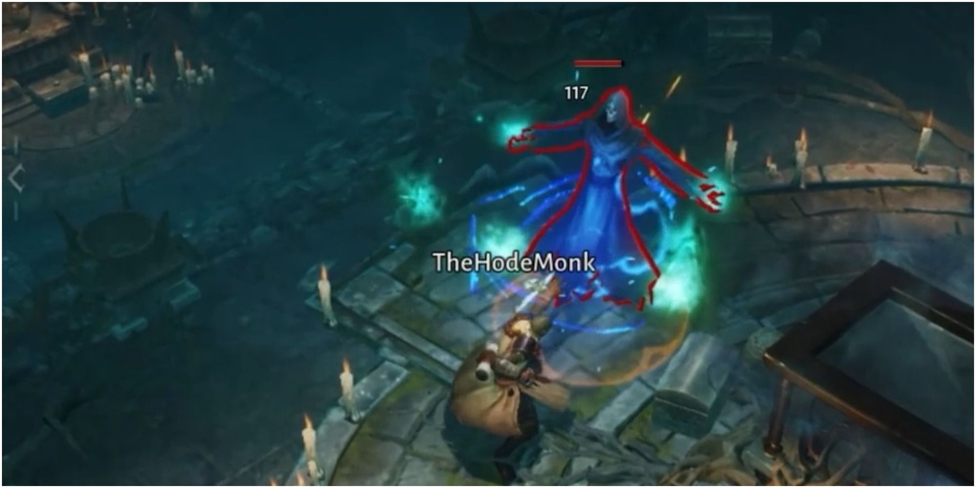 Diablo Immortal Monk Duel Against The Skeletal Mage Boss