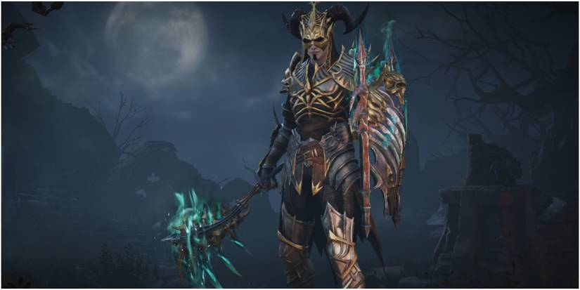Diablo Immortal Necromancer In The Character Selection Screen