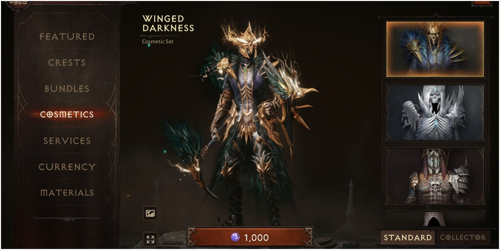 Diablo Immortal Purchasable Cosmetic Items In The Shop